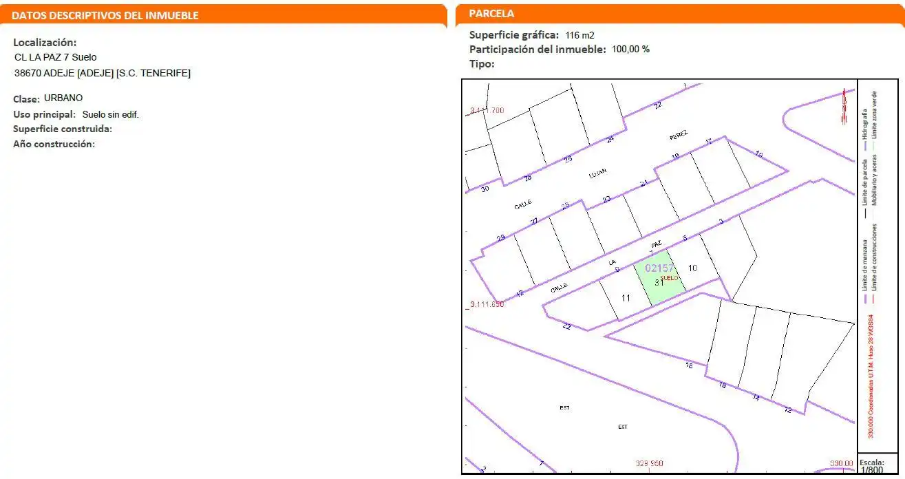 Residencial en venta en Adeje