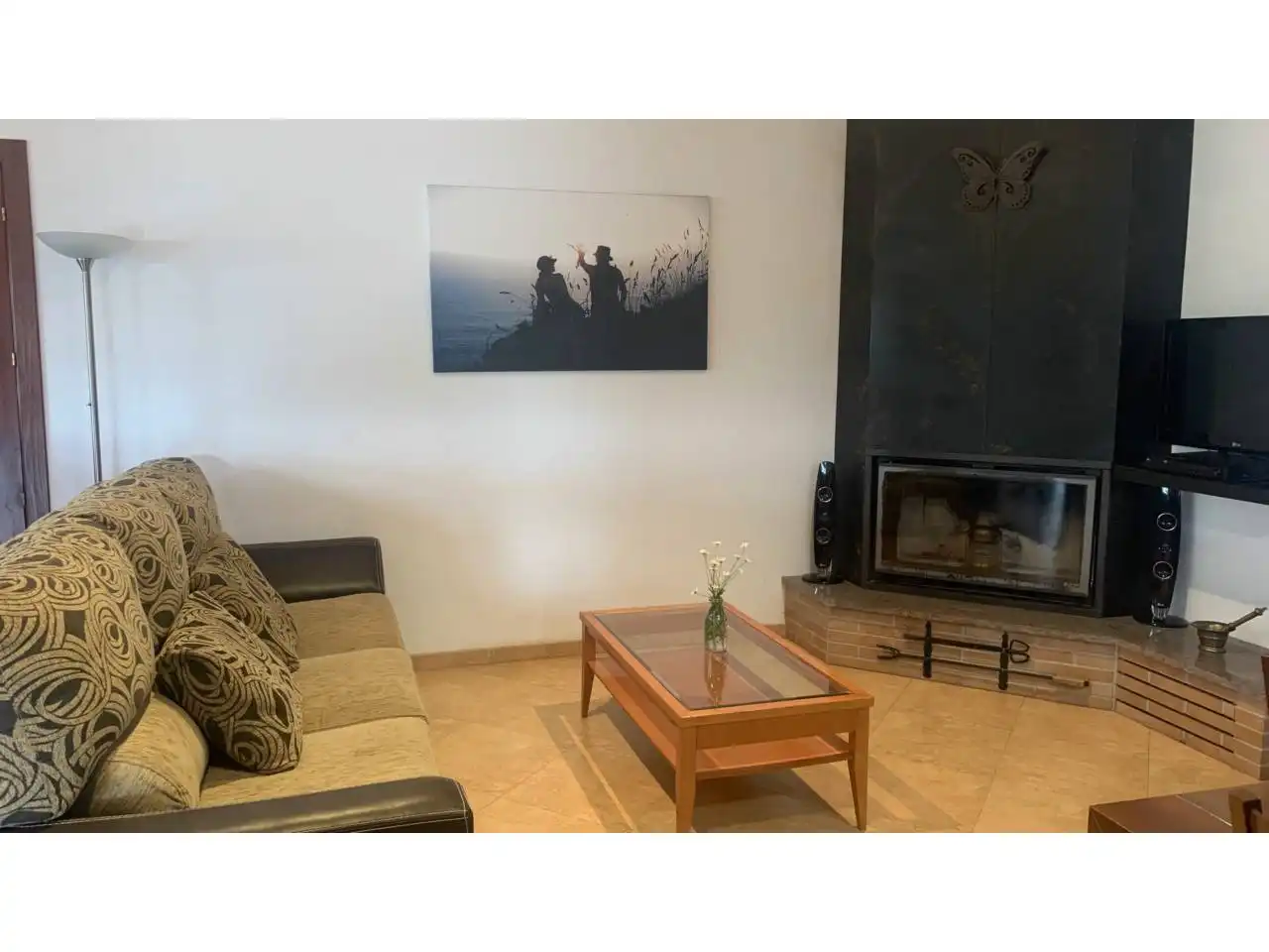 Sala de estar de Casa o chalet en venta en Guixers con Calefacción, Jardín privado y Parquet