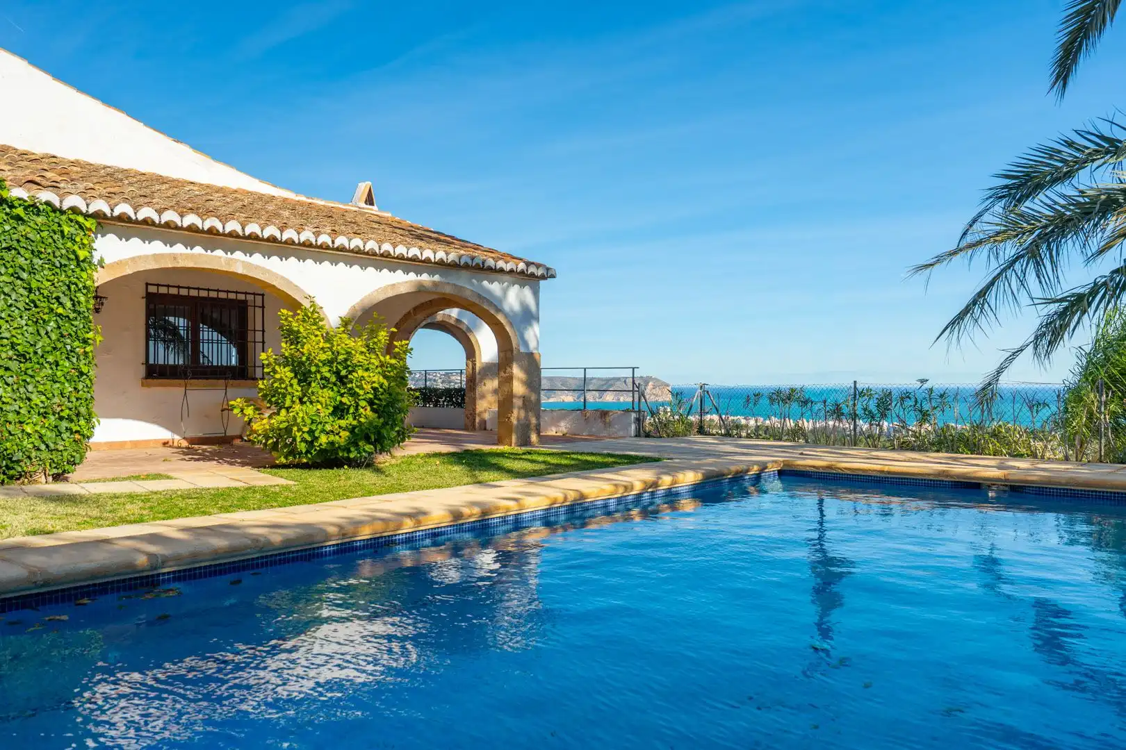 Swimming pool of Houses for sale in Jávea / Xàbia  with Private garden, Terrace and Swimming Pool