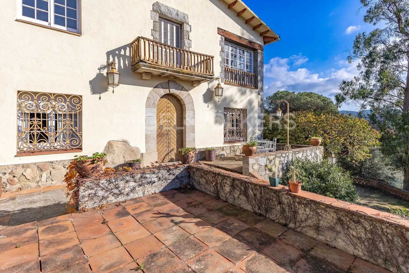 Vista exterior de Casa o xalet en venda en Montornès del Vallès, Barcelona