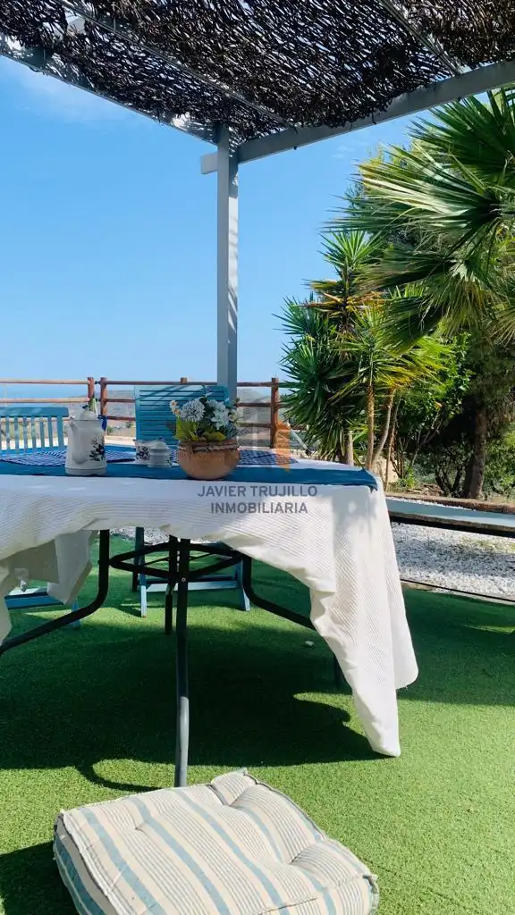 Terrace of Country homes for sale in Iznate  with Terrace, Storage room and Swimming Pool
