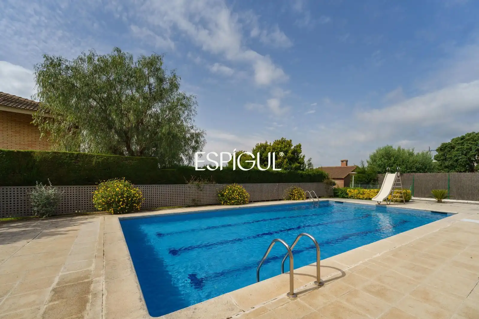 Swimming pool of Detached homes for sale in Teià  with Air Conditioner, Heating and Private garden