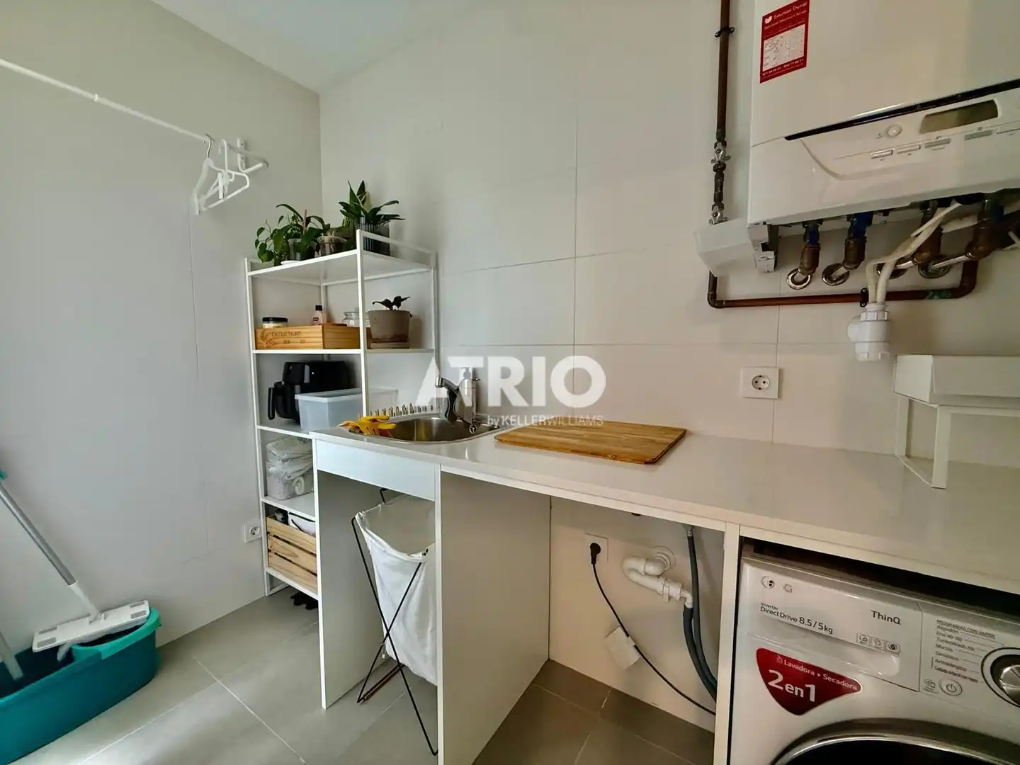 Cocina de Piso de alquiler en  Palma de Mallorca con Aire acondicionado, Jardín privado y Trastero
