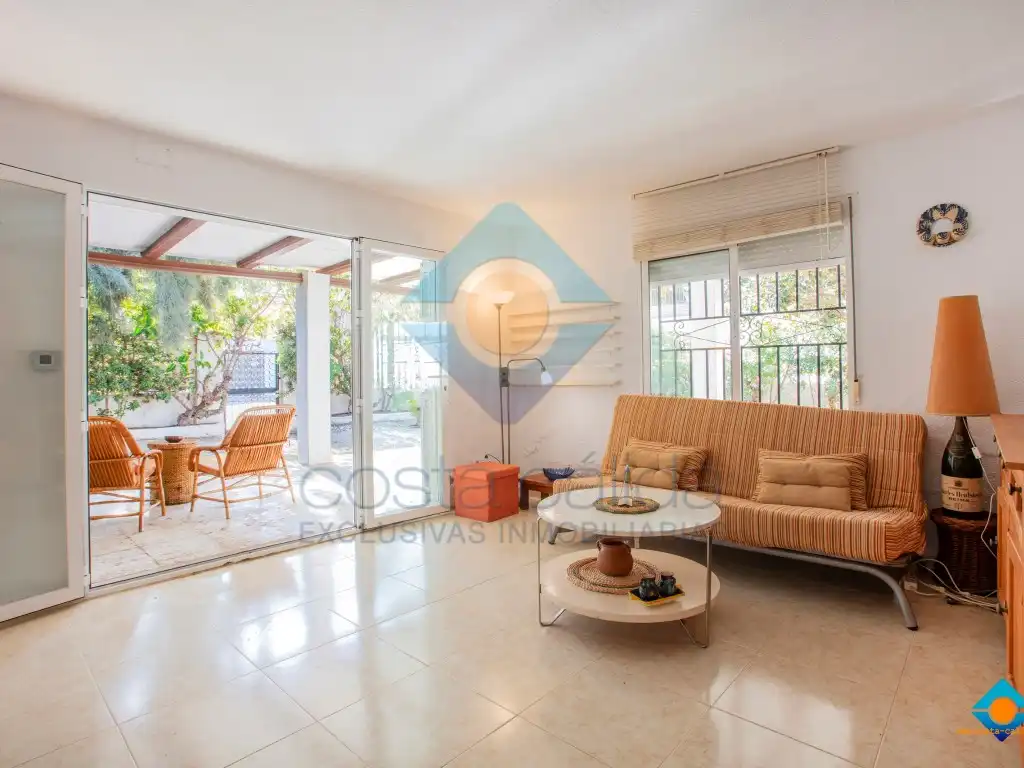 Sala de estar de Casa o chalet en venta en Mazarrón con Jardín privado, Terraza y Amueblado