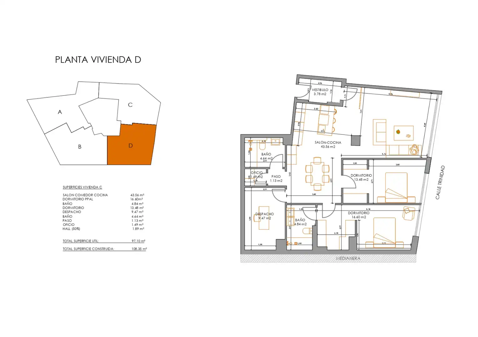 Flat for sale in Gijón   with Heating