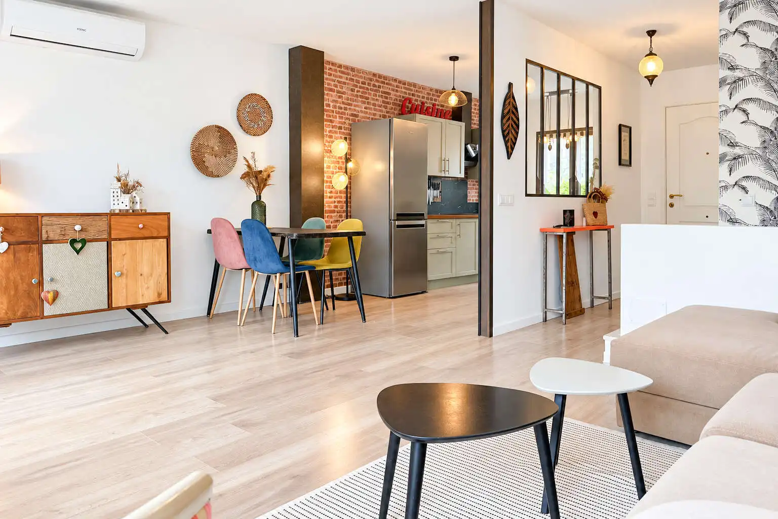 Sala de estar de Casa adosada en venta en Font de Sa Cala