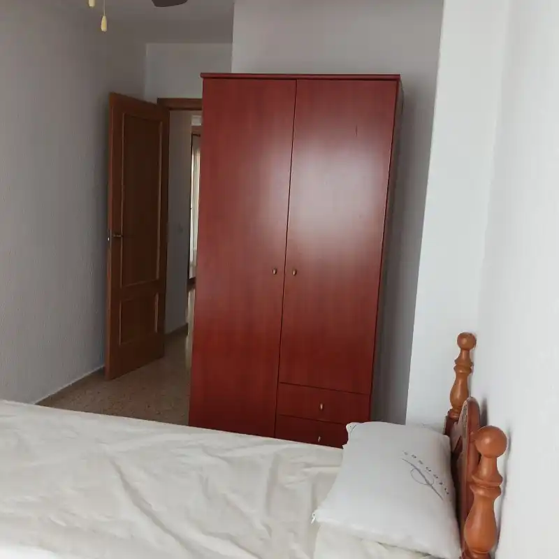 Bedroom of Flat for rent in Gandia  with Air Conditioner, Terrace and Furnished
