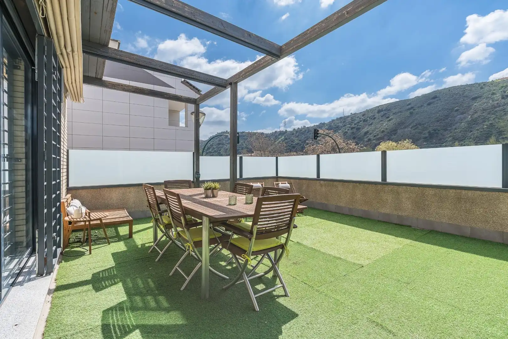 Terraza de Casa adosada en venta en Granada con Jardín privado y Balcón