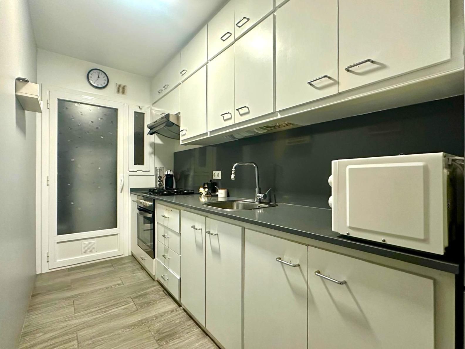 Kitchen of Flat for sale in Granollers  with Air Conditioner, Heating and Balcony