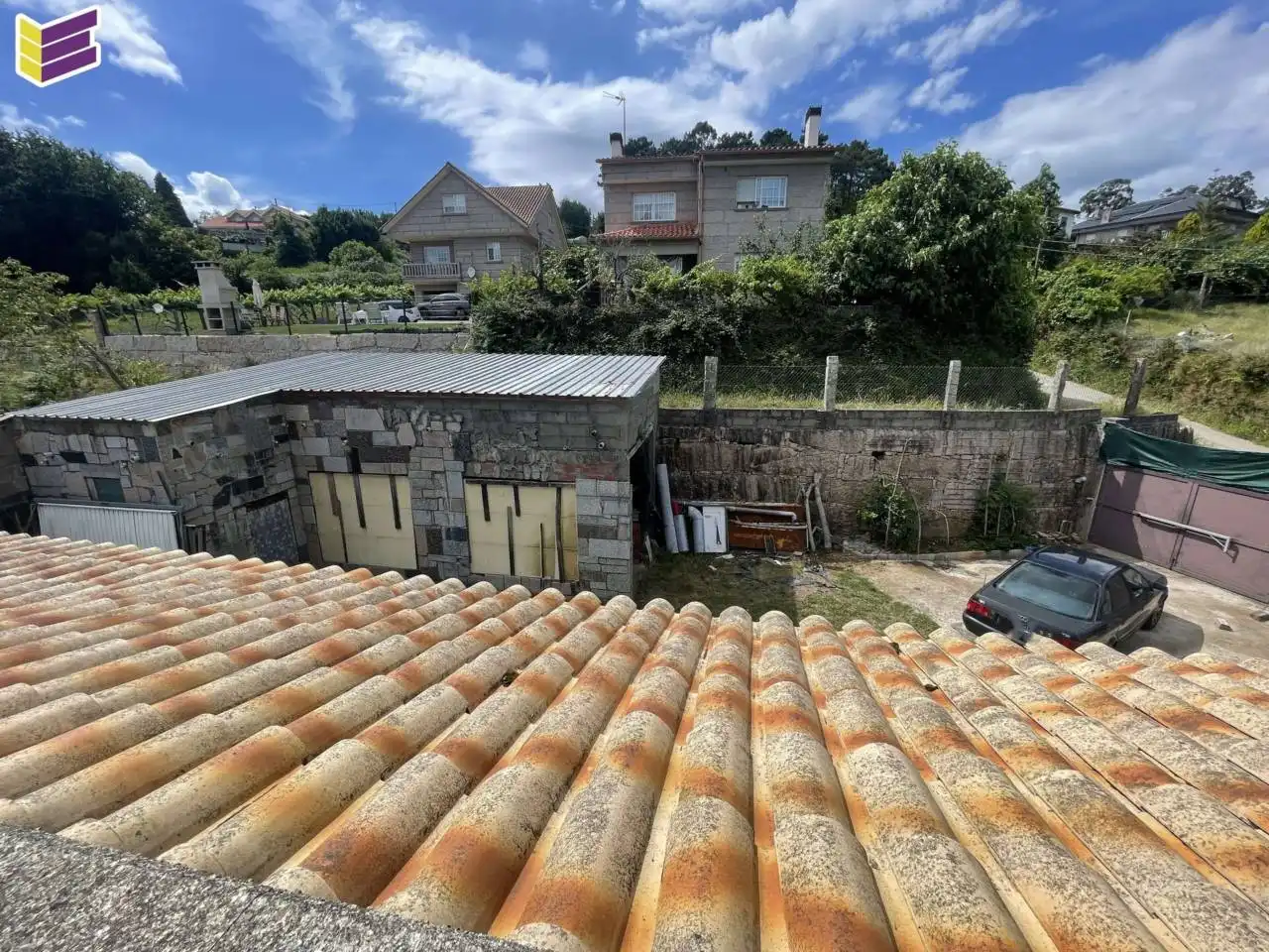 Vista exterior de Casa o chalet en venta en Mos con Jardín privado y Terraza
