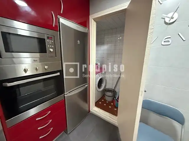 Cocina de Piso de alquiler en Madrid con Aire acondicionado, Calefacción y Parquet