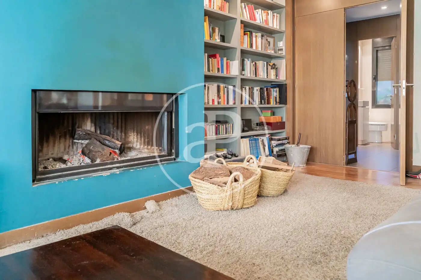 Living room of Houses for sale in Boadilla del Monte  with Air Conditioner, Heating and Private garden