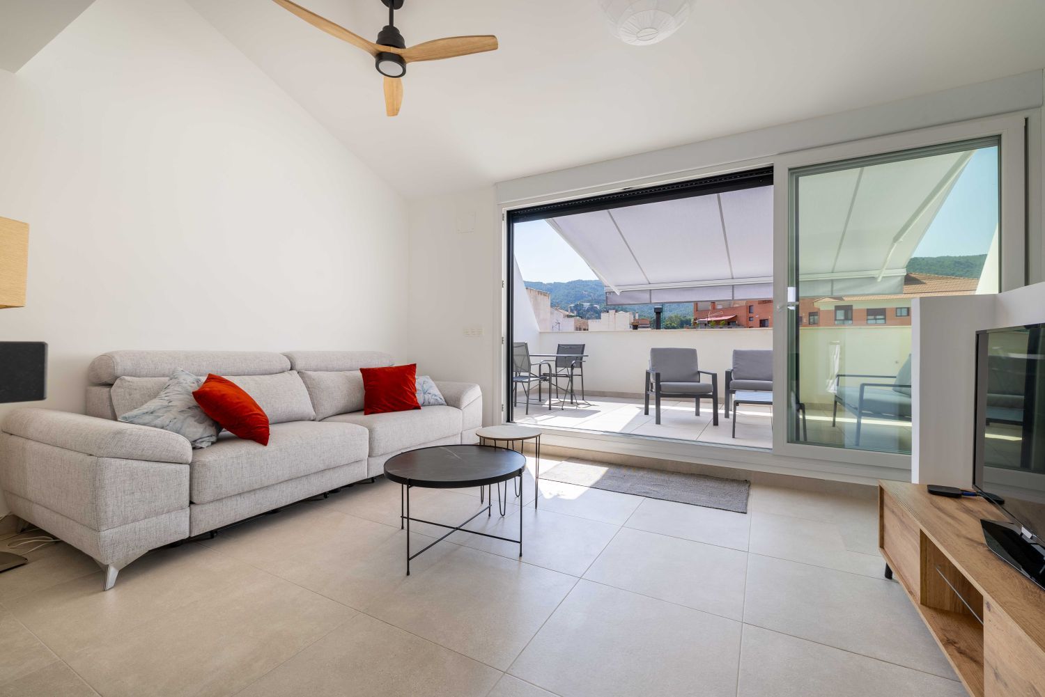 Terraza de Ático de alquiler en  Murcia Capital con Aire acondicionado, Terraza y Trastero