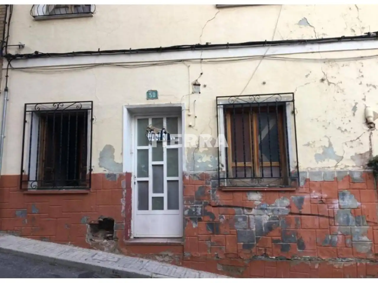 Vista exterior de Casa adosada en venta en Yecla