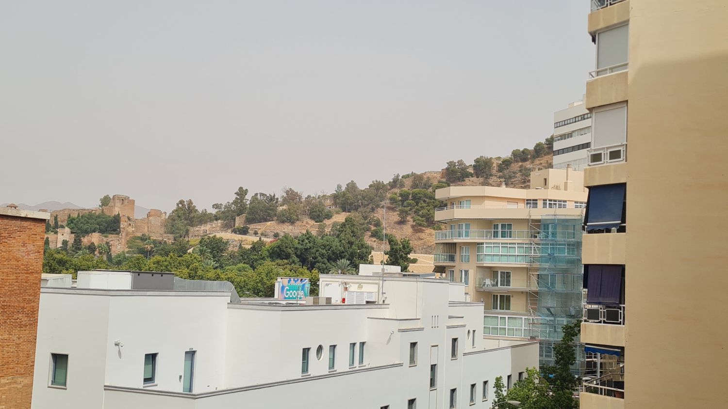 Vista exterior de Piso de alquiler en Málaga Capital