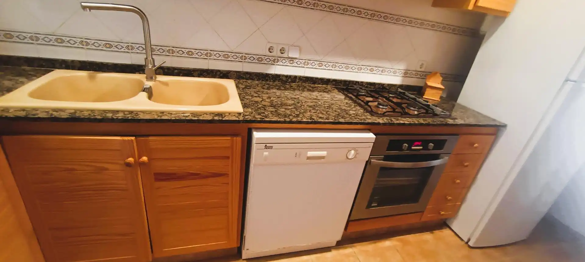 Kitchen of Flat for rent in Calvià  with Air Conditioner, Terrace and Furnished