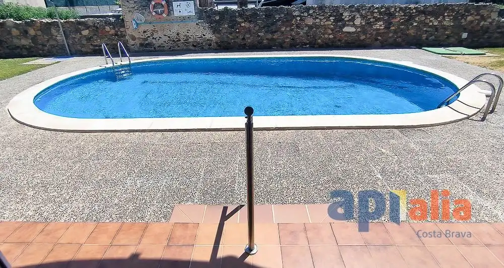 Swimming pool of Flat for sale in Calonge i Sant Antoni  with Heating, Terrace and Swimming Pool