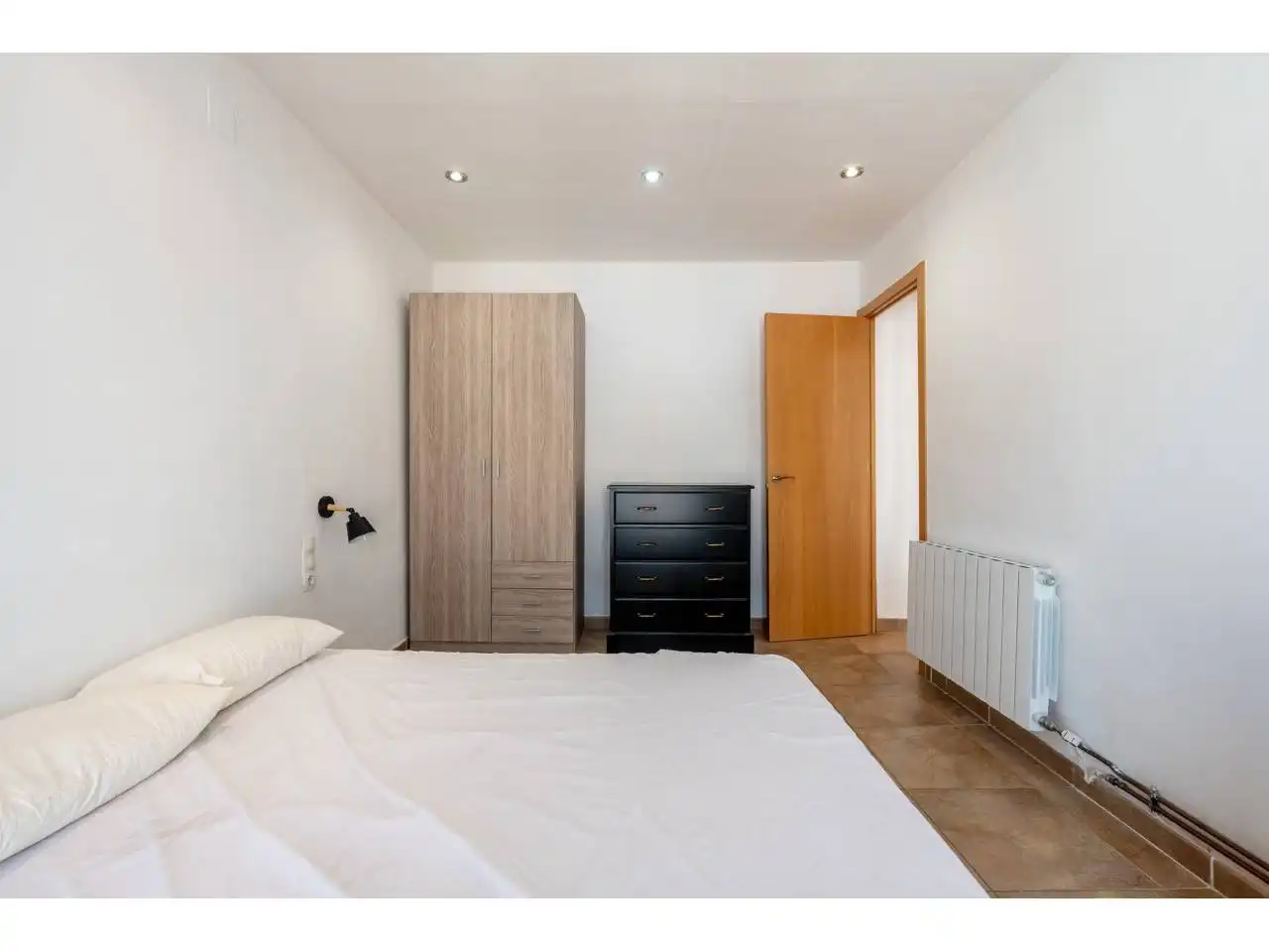 Schlafzimmer von Wohnung zum Verkauf in Manresa mit Klimaanlage, Heizung und Terrasse