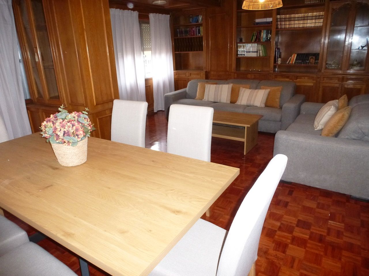 Sala de estar de Piso de alquiler en Talavera de la Reina con Aire acondicionado, Calefacción y Parquet