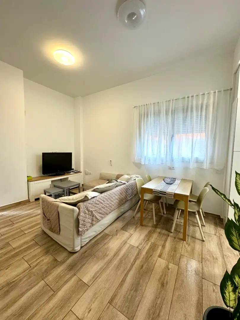 Living room of Apartments for rent in Santa Cruz de Tenerife  with Air Conditioner, Furnished and Oven