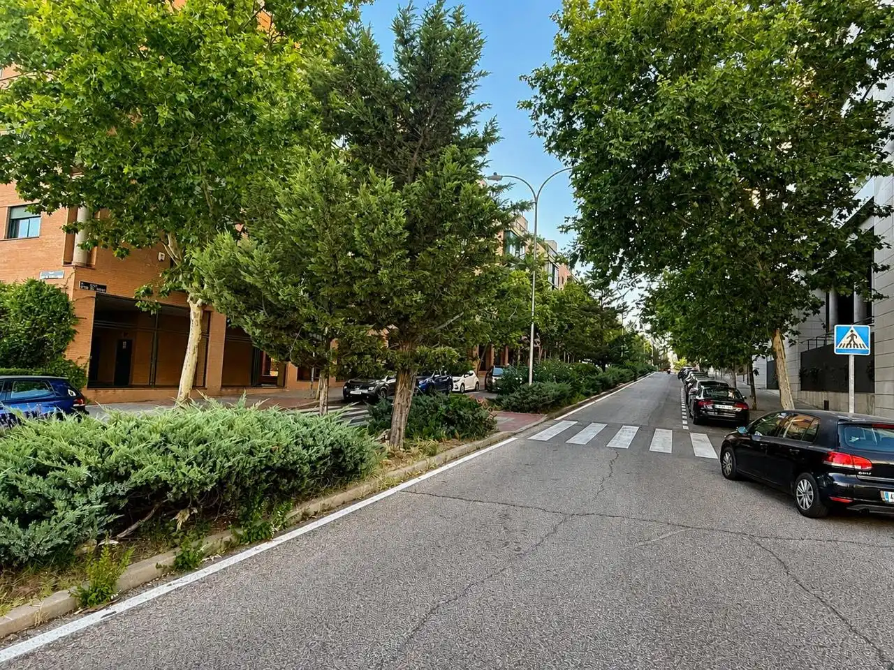 Exterior view of Flat for sale in Madrid  with Air Conditioner, Heating and Parquet flooring