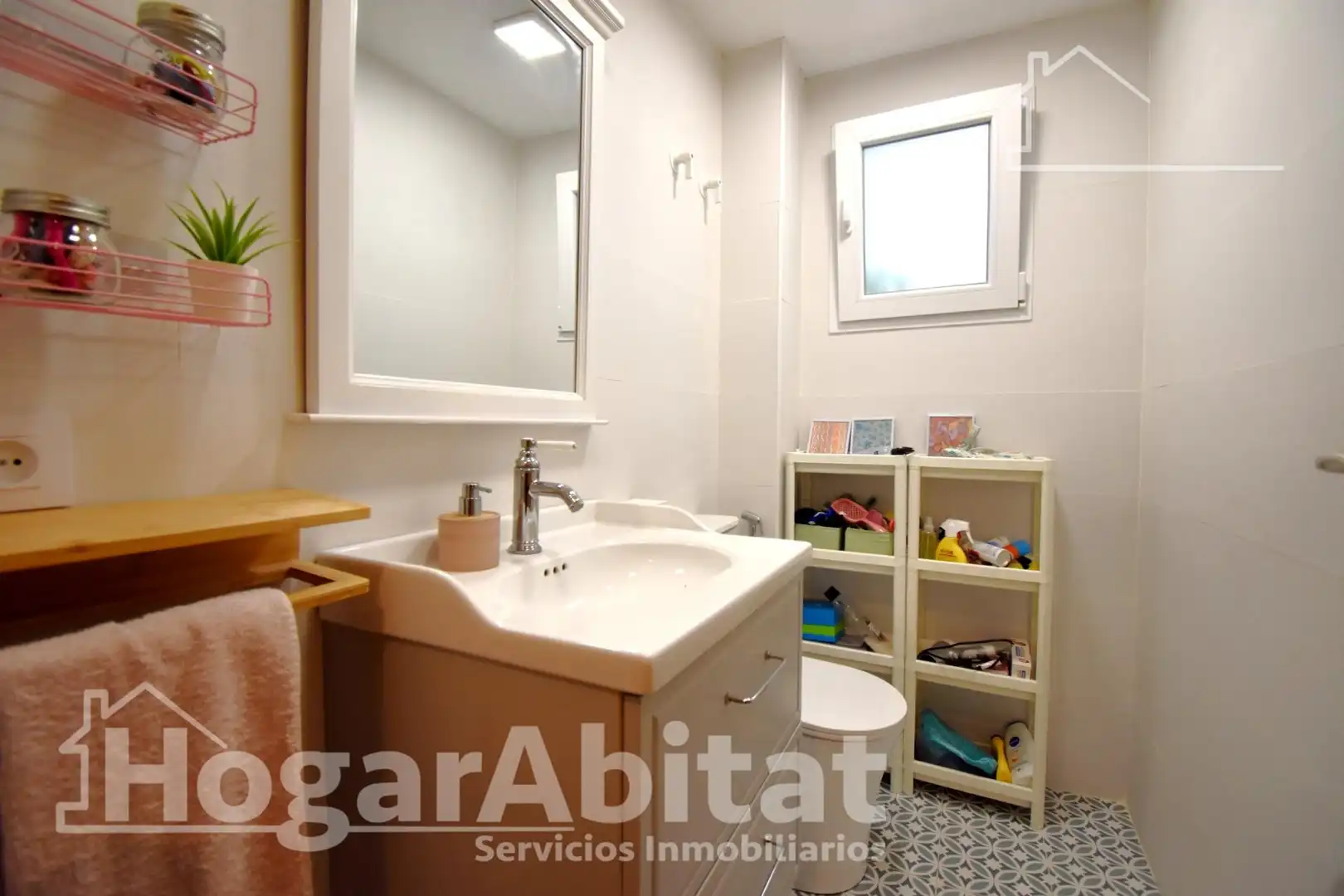 Baño de Planta baja en venta en Burjassot con Aire acondicionado, Calefacción y Terraza