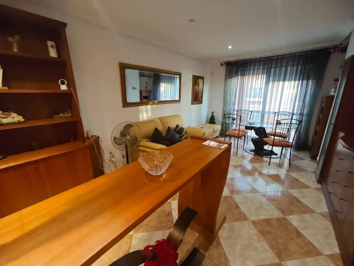 Sala de estar de Piso en venta en Murcia con Aire acondicionado, Calefacción y Jardín privado