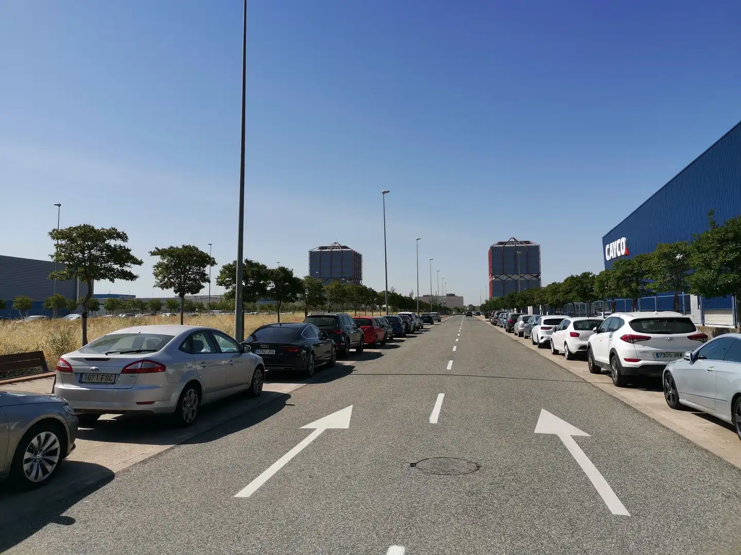 Parking de Nave industrial en venta en La Rinconada