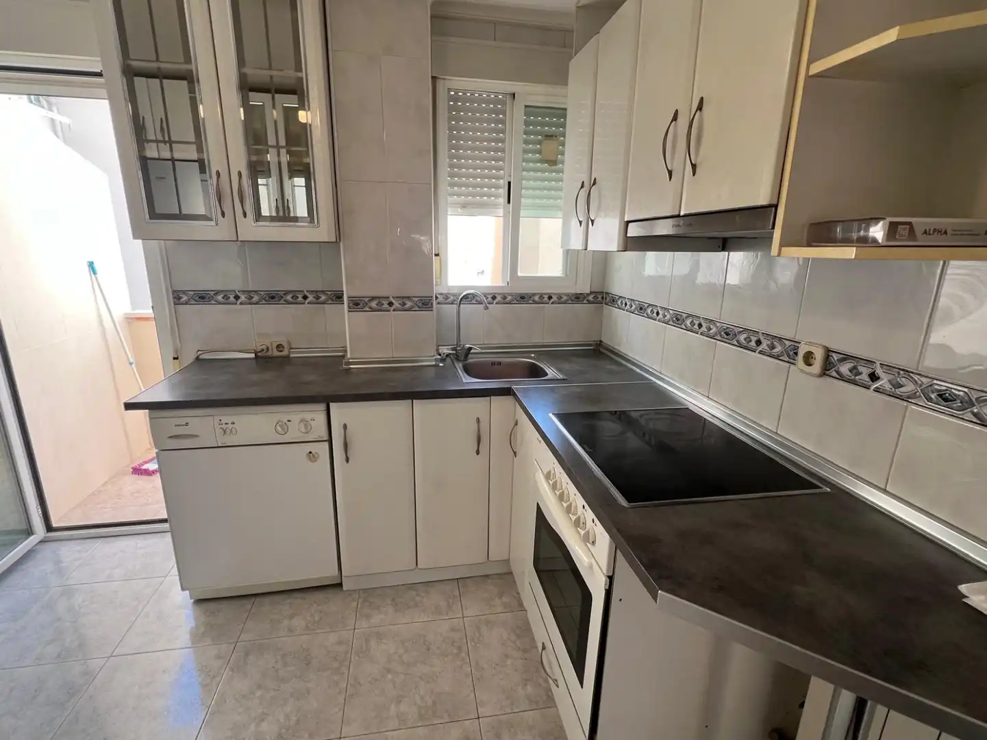 Kitchen of Flat for sale in  Logroño  with Heating and Balcony