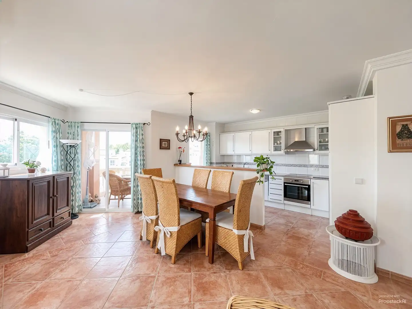 Comedor de Piso de alquiler en  Palma de Mallorca con Aire acondicionado, Piscina y Balcón