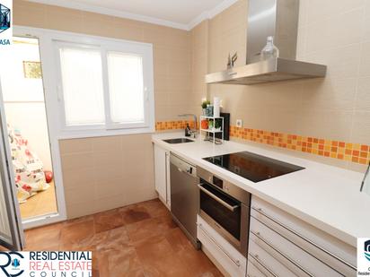 Cuina de Casa adosada en venda en El Portil amb Terrassa, Traster i Moblat