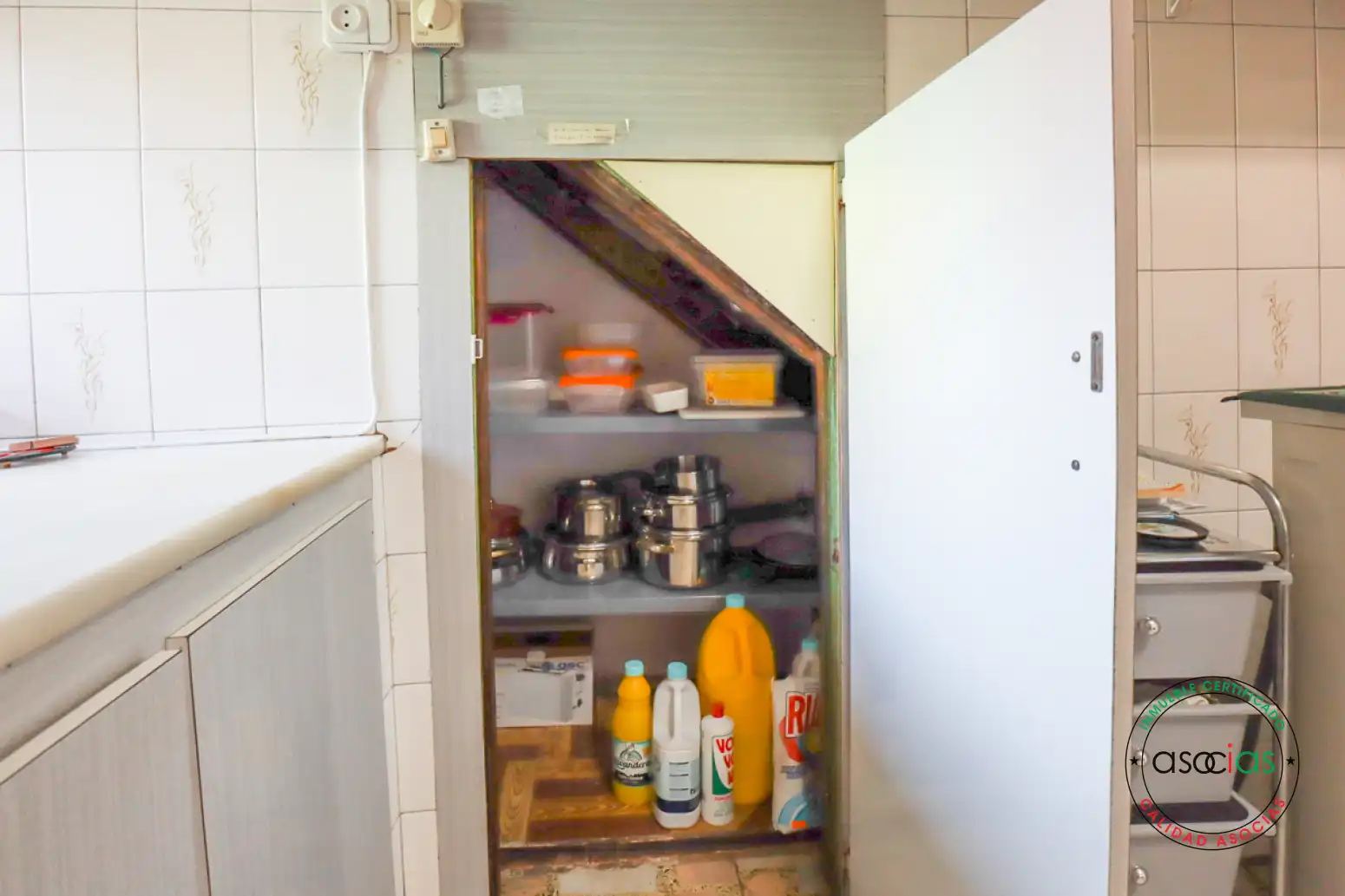 Cocina de Casa o chalet en venta en Langreo con Calefacción, Trastero y Amueblado