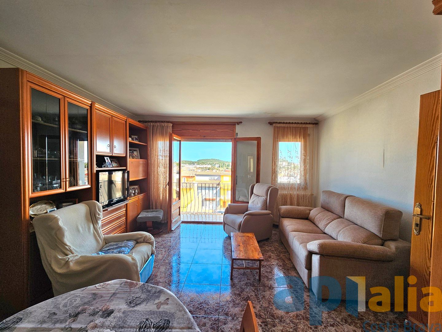 Living room of Single-family semi-detached for sale in Palamós  with Heating, Terrace and Balcony