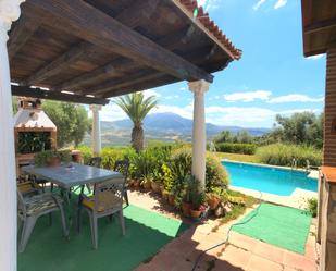 Garden of House or chalet for sale in Periana  with Air Conditioner, Terrace and Swimming Pool
