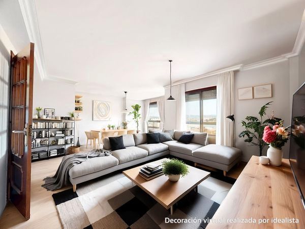 Sala d'estar de Dúplex en venda en Vigo  amb Calefacció, Terrassa i Traster