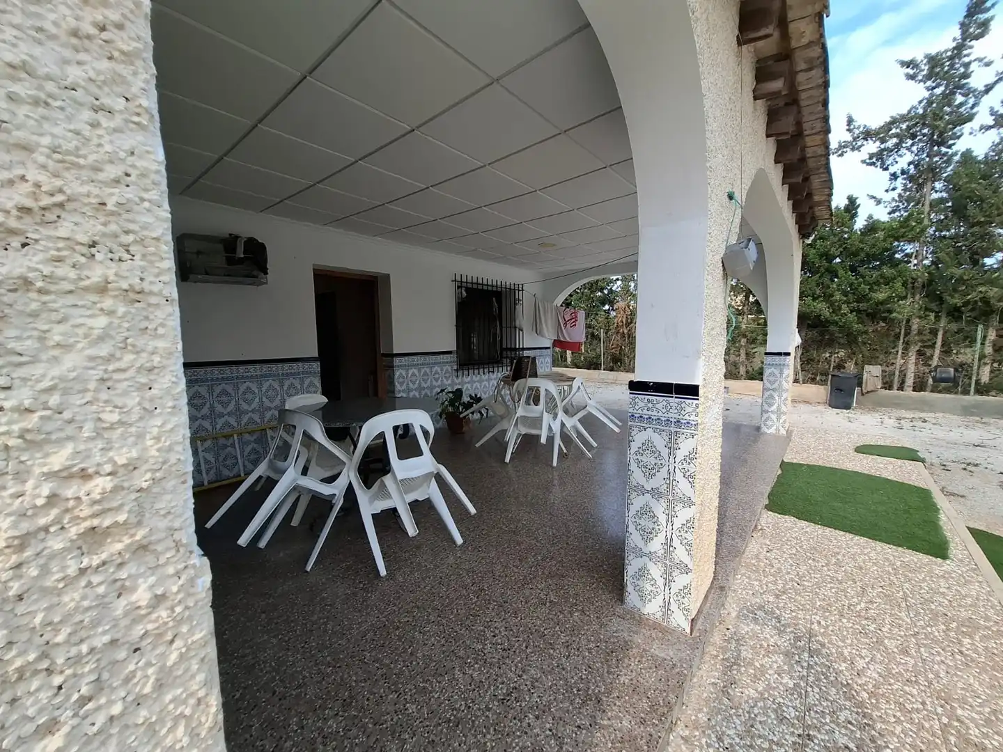 Terrassa de Casa o xalet en venda en Elche / Elx amb Jardí privat i Moblat