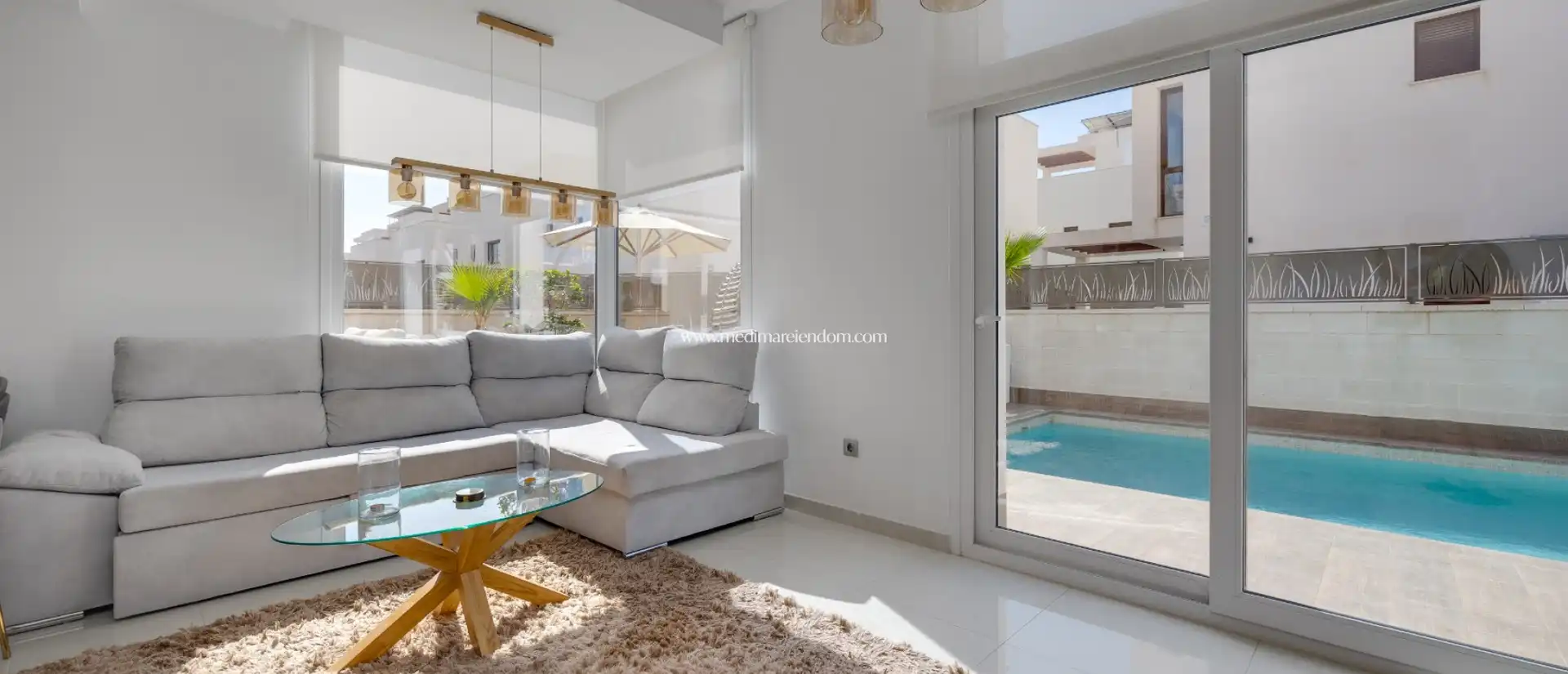 Sala d'estar de Casa o xalet en venda en Rojales amb Aire condicionat, Calefacció i Jardí privat