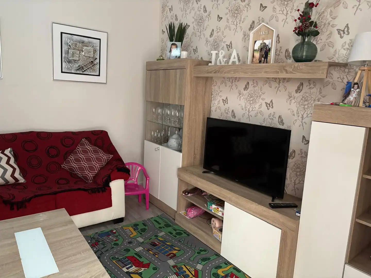 Sala d'estar de Casa o xalet en venda en Villarrobledo amb Aire condicionat, Calefacció i Parquet