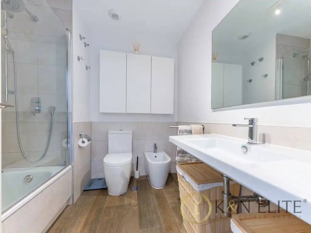 Baño de Ático en venta en Alicante / Alacant con Aire acondicionado, Jardín privado y Terraza