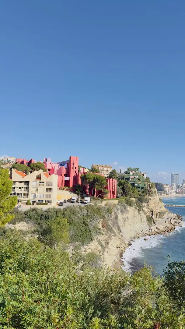 Vista exterior de Apartament en venda en Calpe / Calp amb Aire condicionat, Terrassa i Piscina comunitària