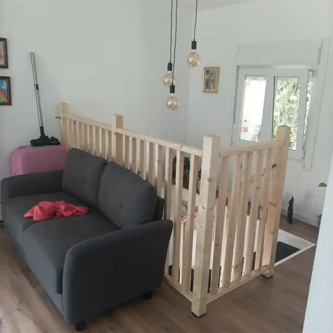 Sala d'estar de Finca rústica en venda en Larrabetzu amb Jardí privat, Forn i Rentadora