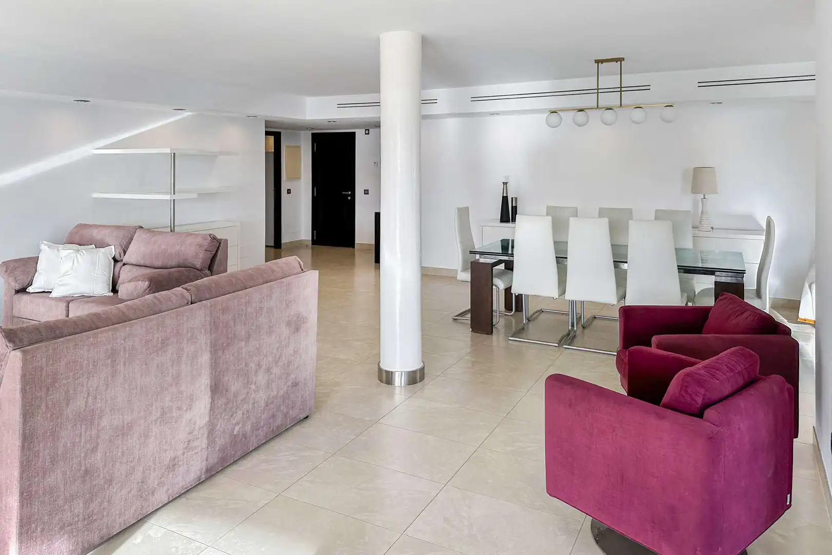 Wohnzimmer von Wohnung zur Miete in Capdepera mit Klimaanlage, Terrasse und Möbliert