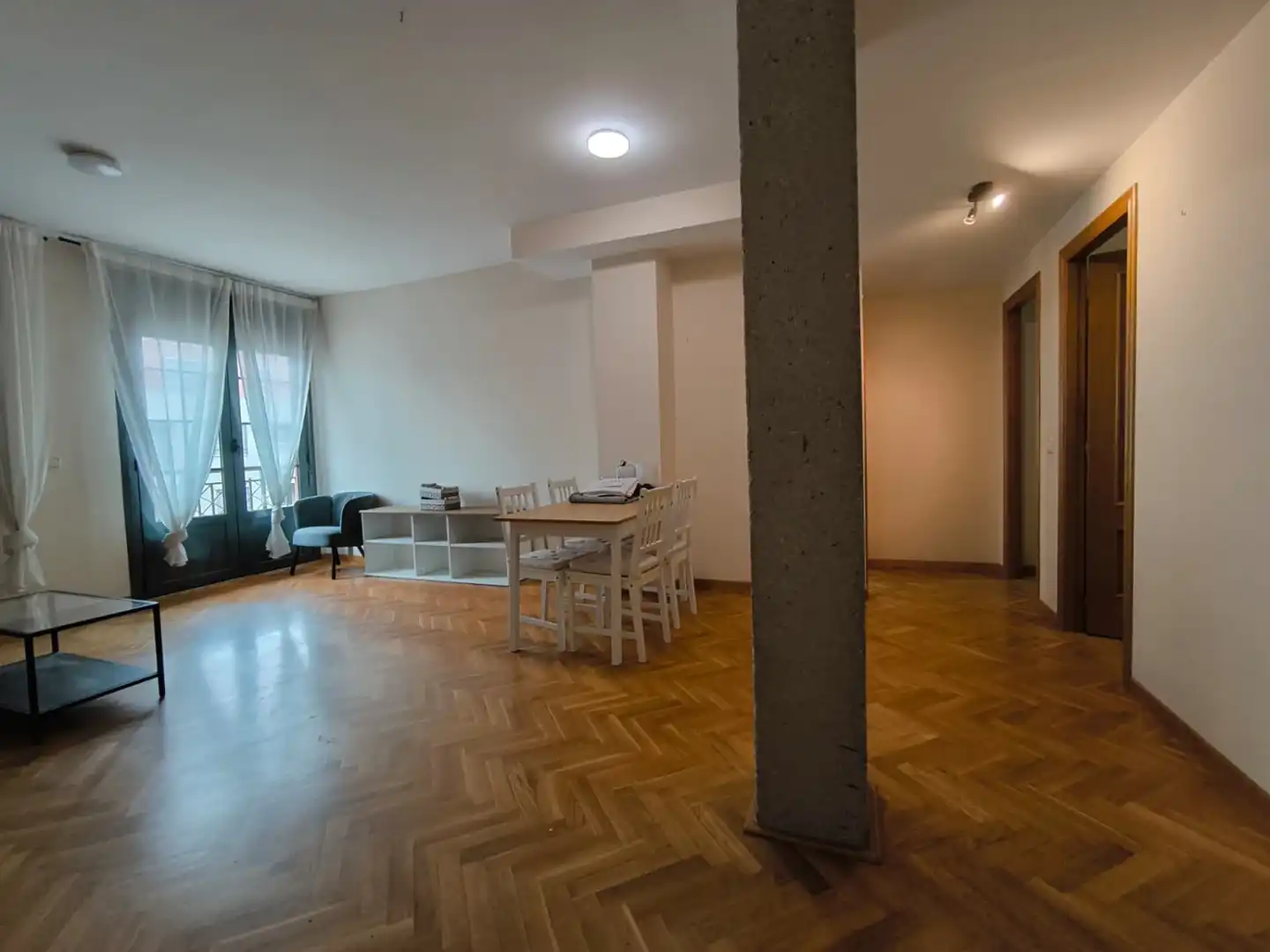 Living room of Flat for rent in Murcia  with Air Conditioner, Furnished and Washing machine