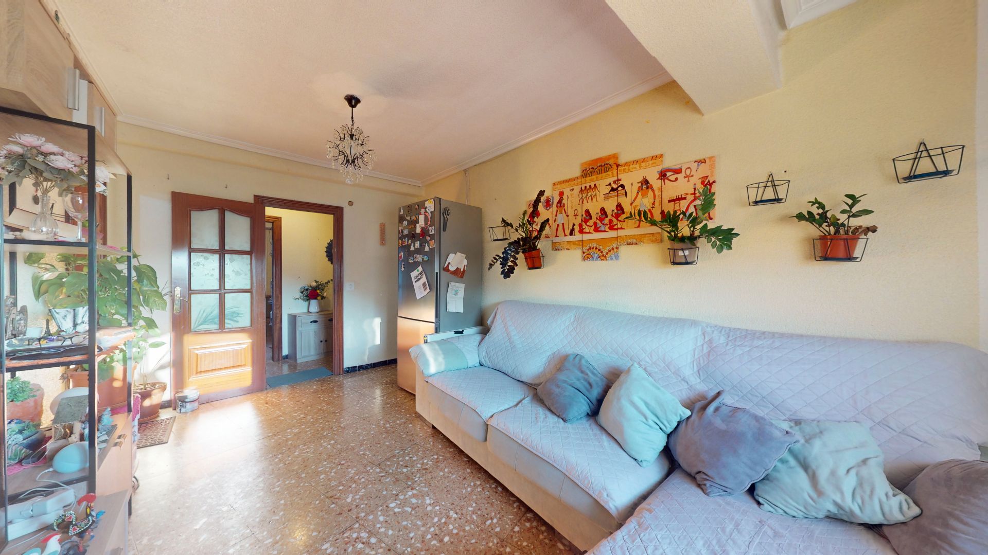 Sala d'estar de Pis en venda en Elda amb Aire condicionat i Balcó