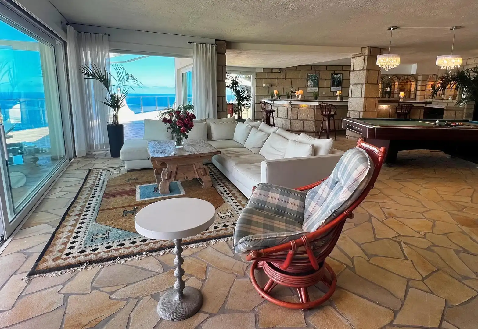 Sala de estar de Finca rústica en venta en Santa Úrsula con Aire acondicionado, Calefacción y Terraza