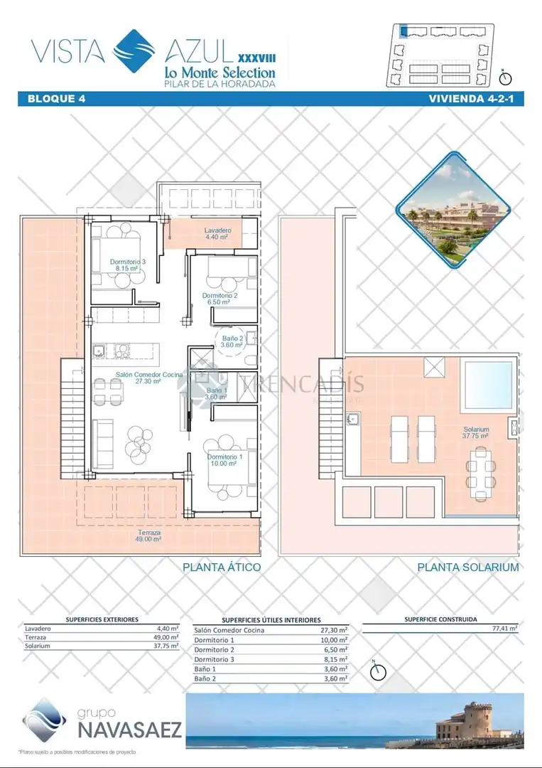 Penthouse with pool for sale in Calle Comunidad Madrileña, imagen 12