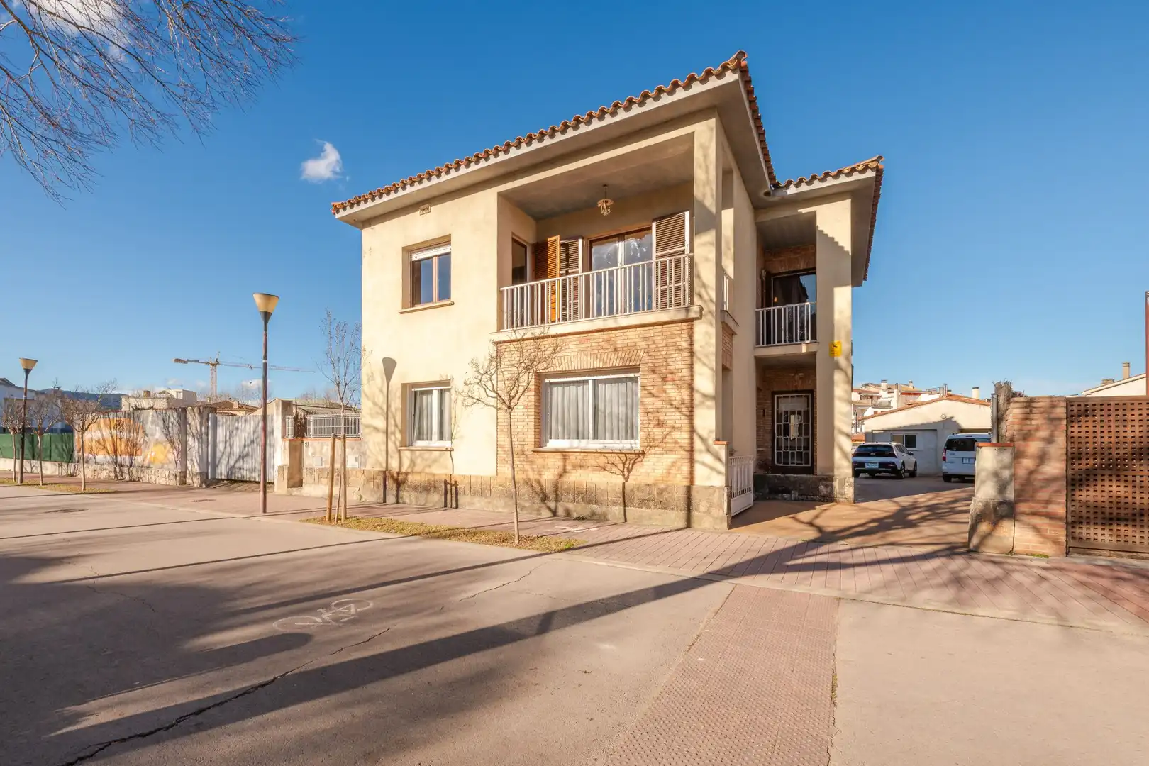 Vista exterior de Casa o chalet en venta en Banyoles con Terraza