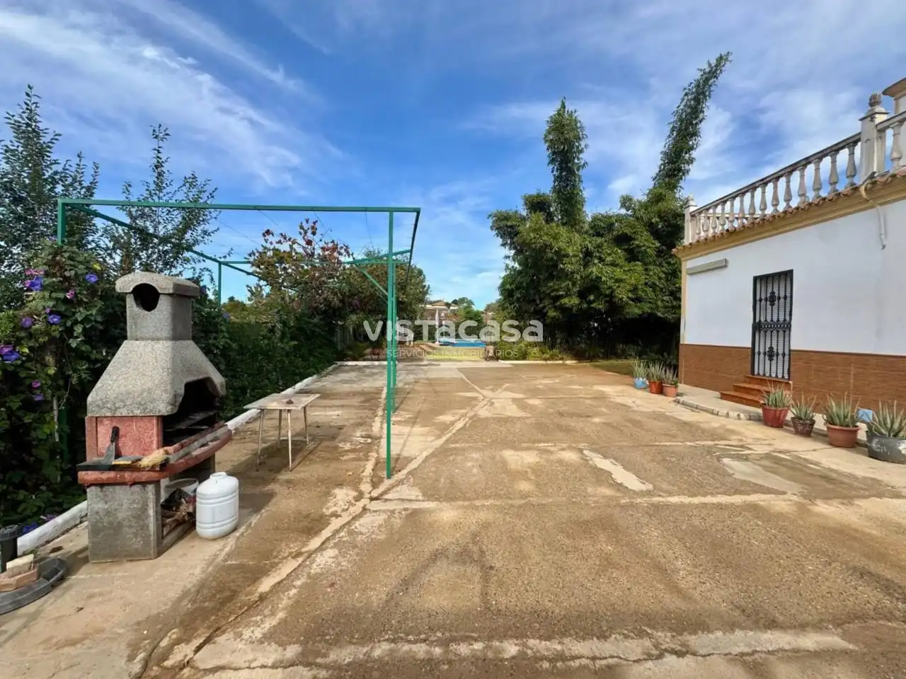 Vista exterior de Finca rústica en venta en El Viso del Alcor con Aire acondicionado, Calefacción y Jardín privado