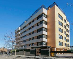 Exterior view of Flat to rent in  Madrid Capital  with Air Conditioner