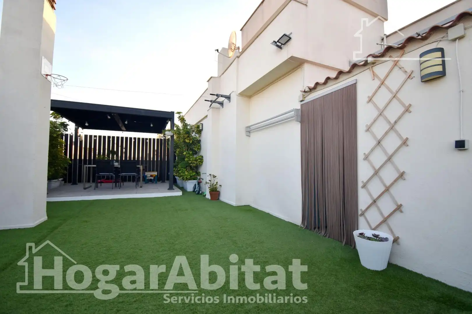 Terraza de Ático en venta en Castellón de la Plana / Castelló de la Plana con Aire acondicionado, Calefacción y Terraza
